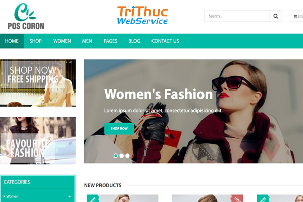 website thời trang