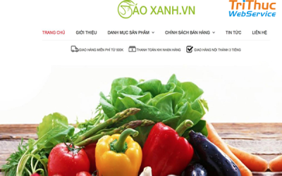 Thiết kế website bán nông sản mở rộng thị trường